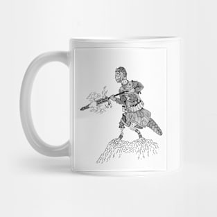 Rocket launcher operator of the Swamp Army Mug